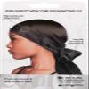 Evolve Satin Wrap Scarf, Black view 4