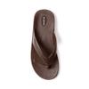 OKABASHI Men's Surf Flip Flops (Brown, L) | Provide Arch Support | Great for Indoors, Outdoors, Beach, Summer view 3