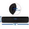 Yes4All Foam Bar Pad  Olympic Barbell Pad  Barbell Squat Pad  Barbell Neck Pad for Squats, Hip Thrusts  Weight Lifting Bar Pad (Black, Set of 2) view 2