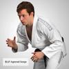 Hayabusa Lightweight Jiu Jitsu Gi - White, A2 view 3