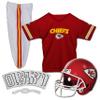 Kansas City Chiefs Youth NFL Deluxe Helmet and Uniform Set (Medium) view 1