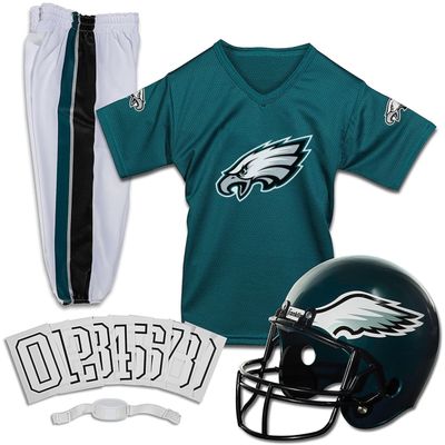 Philadelphia Eagles NFL Youth Helmet and Uniform Set by Franklin - Small