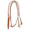 Royal King Silver Ferrule Western Romel Reins Lt O view 1
