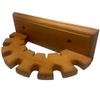 Intrepid International Wall Mount Wooden Whip Holder - Rustic Equestrian Whip Organization for Neat Tack Rooms - Holds up to Seven Whips, Crops, or Bats view 3