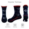 Cczmfeas Kids Boys Cartoon Dinosaurs Pattern Sport Socks 10 Pairs (4-7 Years, Dinosaurs 7) view 2