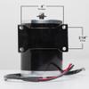 Alfa Wheels Electric Motor 48 Volt DC 1000 Watt with Base for Scooter Bike Go-Kart Mini Bikes Model Numbers MY1020 ZY1020G Reversible with 11 Teeth Sprocket #25 Chain 6.35 Pitch view 3
