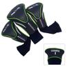 Team Golf NFL Seattle Seahawks Contour Golf Club Headcovers (3 Count) Numbered 1, 3, & X, Fits Oversized Drivers, Utility, Rescue & Fairway Clubs, Velour lined for Extra Club Protection view 1