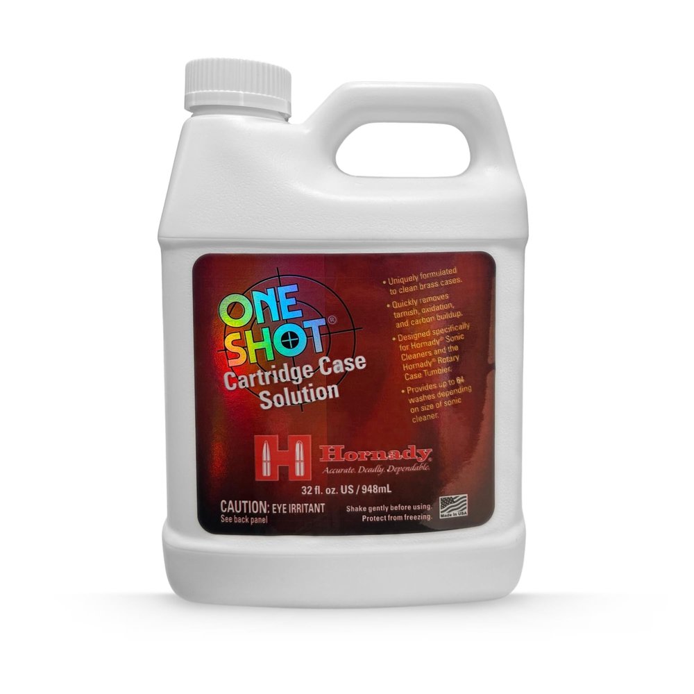 Hornady 043355 Lock-N-Load Sonic Gun Cartridge Cleaner Solution, Quart