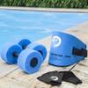 Aqua 6-Piece Fitness Set - Adult Water Aerobics Equipment for Pool - Includes Aquatic Swim Belt, Resistance Gloves, and Dumbbells view 2