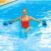 Aqua 6-Piece Fitness Set - Adult Water Aerobics Equipment for Pool - Includes Aquatic Swim Belt, Resistance Gloves, and Dumbbells view 4