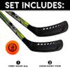 Franklin Sports NHL Youth Street Hockey Starter Set view 2