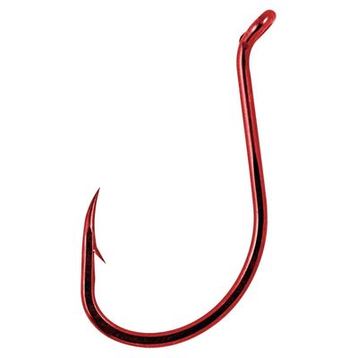 Gamakatsu 25 Pack Octopus Hook (Red, 2/0)