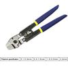 Fishing Crimping Pliers Heavy Duty Stainless Steel Wire Rope Crimping Tool Fishing Tackle Pliers Built-in Wire Cutters Crimp Sleeves, 4 Crmping Size view 4