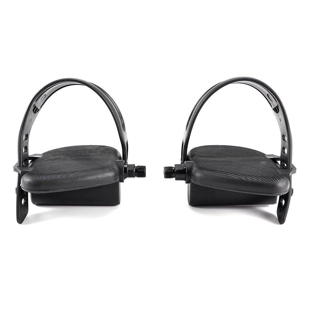 Vision Fitness & Tunturi Recumbent Upright Stationary Bike Pedal Pair Set 9/16" Spindle 024569-A