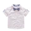 EGELEXY Toddler Baby Boys Gentleman Outfits Short Sleeve T-Shirt+Bib Pants+Bow Tie 13Pcs view 3