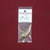 2 1/2" Bright Brass Cord Cleat with Matching Screws for Pleated Shades or Horizontal Blinds view 3