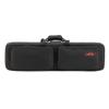 SKB Cases Rugged Exterior and Rigid Foam Interior Hybrid Breakdown Travel Shotgun Case for 33.75 Inch Barrels with 2 External Pouches, Black view 1