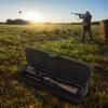 SKB Cases Rugged Exterior and Rigid Foam Interior Hybrid Breakdown Travel Shotgun Case for 33.75 Inch Barrels with 2 External Pouches, Black view 4
