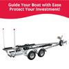 SeaSense 60 Guide Pole Kit - Trailer Guide Pole for Boats, Kayaks, Canoes, Fishing Vessels & More - Helps Guide Your Boat Onto the Trailer, Includes Mounting Hardware Parts & Accessories view 2