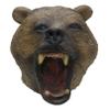 Deluxe Quality Adult Novelty Carnival Animal Latex over Head grizzly bear Head Mask view 2