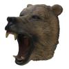 Deluxe Quality Adult Novelty Carnival Animal Latex over Head grizzly bear Head Mask view 3