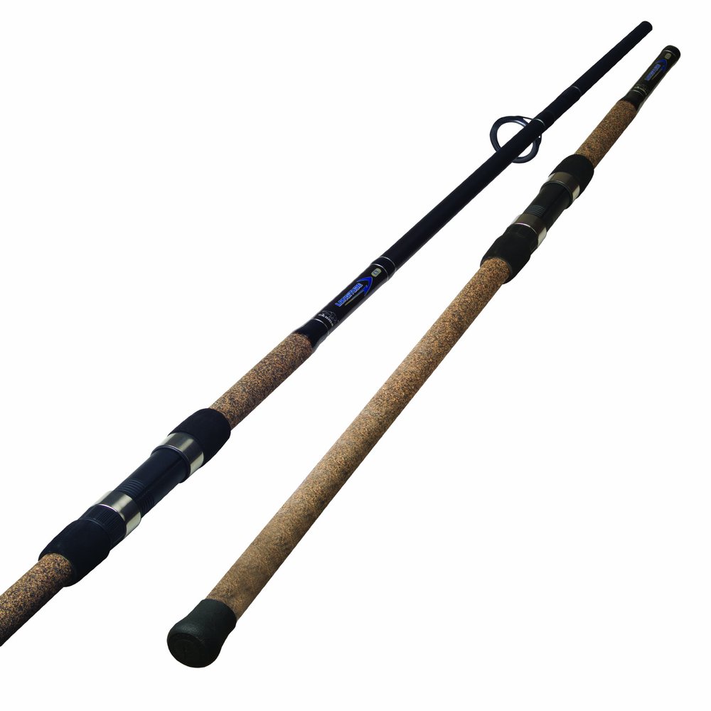Okuma Longitude Surf Graphite Rods (Large, Black/Blue/Silver), 8'