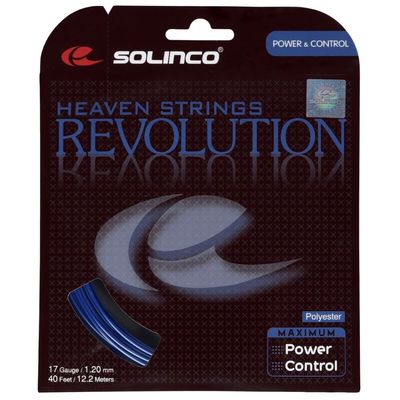 Solinco Revolution Tennis String Set-17,Blue