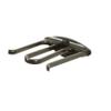 Allen Company Fishing Boot and Wader Hanger for Men and Women - Storage Hooks and Gear Organization for Garage, Shed, Boat, and More - Drying Rack - Black view 1