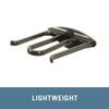 Allen Company Fishing Boot and Wader Hanger for Men and Women - Storage Hooks and Gear Organization for Garage, Shed, Boat, and More - Drying Rack - Black view 4