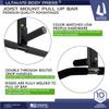 Joist Mount Pull Up Bar with Extra Hardware and Mounting Template for Easy Install to Beam or Rafter by Ultimate Body Press view 2