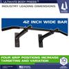 Wall Mount Pull Up Bar with Extra Clearance, Fits 16" Studs by Ultimate Body Press view 3