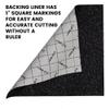 Vicious Griptape Coarse Grit Longboard Skateboard Black, 10" x 11" (4 Pack) (V-BLK-4Pack) view 3