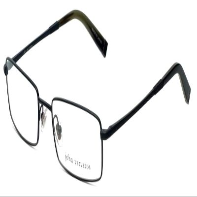 John Varvatos Designer Eyeglasses V130 in Black 54mm DEMO LENS