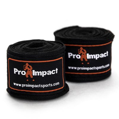 Pro Impact 180 Inch Mexican Style Boxing Hand Wraps  Stretchable Wrist & Knuckle Support for MMA, Muay Thai, Kickboxing, Heavy Bag & Combat Training  Men & Women