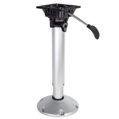 Oceanstouh Shock Absorbing Adjustable Waverider Boat Seat Pedestal 23''  28'' Boat seat Pedestal Mount Post Base Swivel Boats Jon Seats bass Fishing Chair
