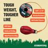 FORESTER Arborist Throw Line Kit | 15oz Throw Weight & 166ft Rope | Ultra Slick 100% Polyester Rope | Arborist Equipment For Tree Climbing view 2