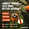FORESTER Arborist Throw Line Kit | 15oz Throw Weight & 166ft Rope | Ultra Slick 100% Polyester Rope | Arborist Equipment For Tree Climbing view 3