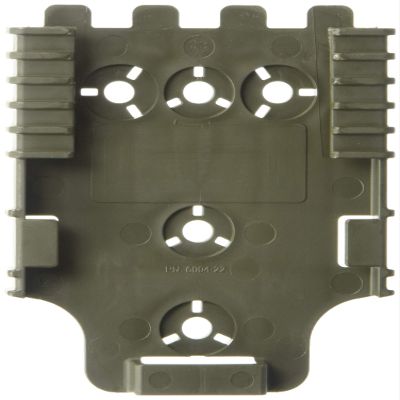 Safariland Quick Locking System Kit with QLS 22 Receiver Plate, OD Green, 6004-22-56