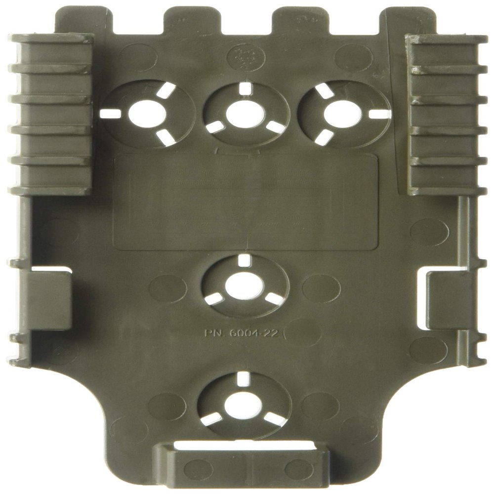 Safariland Quick Locking System Kit with QLS 22 Receiver Plate, OD Green, 6004-22-56