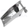SeaLux 316 Stainless Steel Hinged Bow Anchor Roller with Quick Release pin 7" x 2" view 1