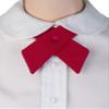 TopTie Criss-Cross Tie, Girls' School Uniform Cross Tie-Black view 2