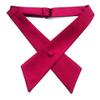 TopTie Criss-Cross Tie, Girls' School Uniform Cross Tie-Black view 4