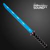 FlashingBlinkyLights Deluxe Ninja LED Light up Toy Sword with Motion Activated Clanging Sounds (2-Pack) view 2