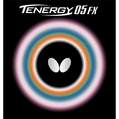 Butterfly Tenergy 05 FX Table Tennis Rubber Sheet - 1.7 mm, 1.9 mm, or 2.1 mm - Red or Black - 1 Inverted Table Tennis Rubber Sheet - Professional Table Tennis Rubbers