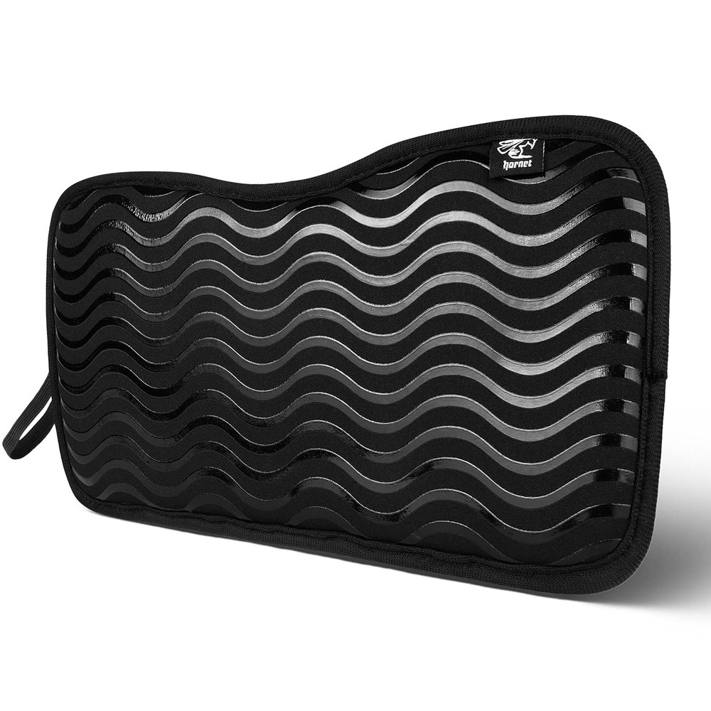 Hornet Watersports Dragon Boat Seat Pad Neoprene Anti Slip Cushion (Double Silicone Black)