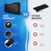 Hornet Watersports Dragon Boat Seat Pad Neoprene Anti Slip Cushion (Double Silicone Black) view 3