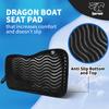 Hornet Watersports Dragon Boat Seat Pad Neoprene Anti Slip Cushion (Double Silicone Black) view 4