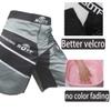 SOTF Men's Gray Sports Pants Muay Thai Boxing Shorts MMA Shorts, Gry and Multicolor, Medium view 4