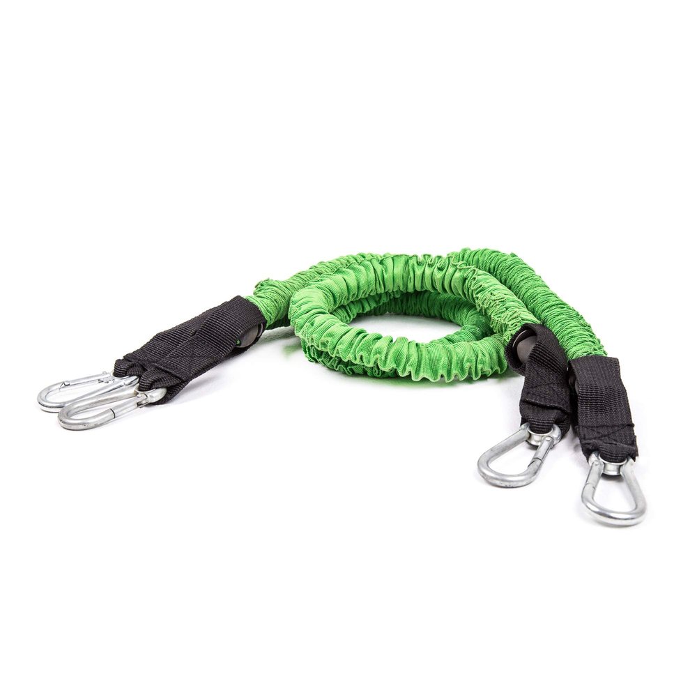 BodyBoss Resistance Bands - Custom Resistance Bands for Total Body Workouts (Green)