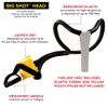 Big Shot Head for Line Launching - Rubber Sling with Pouch Only - No Poles Included view 3
